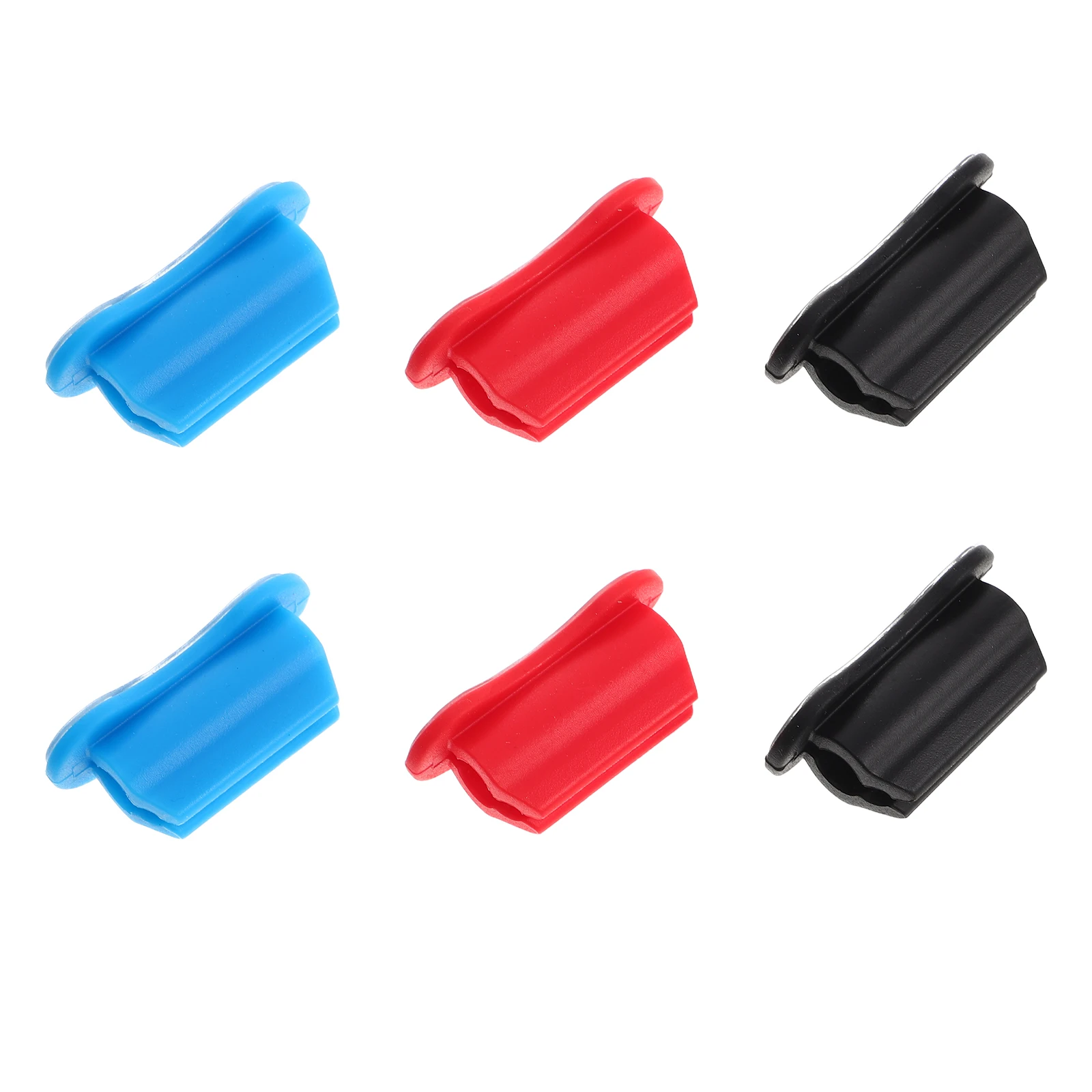 

6 Pcs Silicone Pen Holder Desktop Organiser Pencil Stand Big for Organizer Pens Office