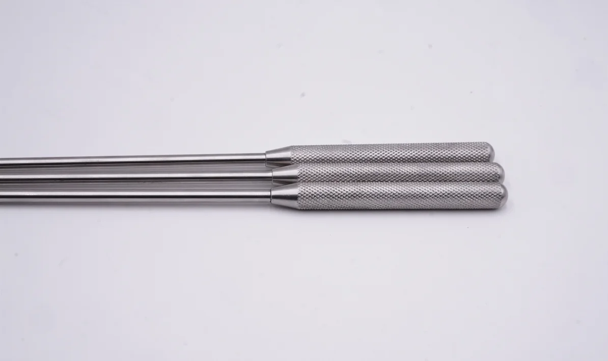 Laparoscopia Knot Pusher, Instrumentos De Aço Inoxidável, Cirurgia Torácica Simulation Training Tools