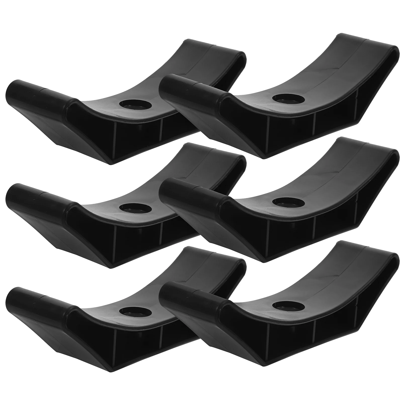 

6 Pcs Dumbbell Rest Fitness Equipment Adjustable Stand Bracket Hand Weights Pp Saddle