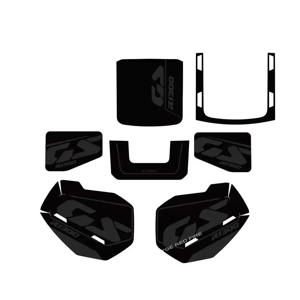 Motorfiets Accessoires Koffer Stickers Kofferbak Midden Side Stickers Voor R1300GS R1300GS r1300 gs 2023 2024 Decal Kit