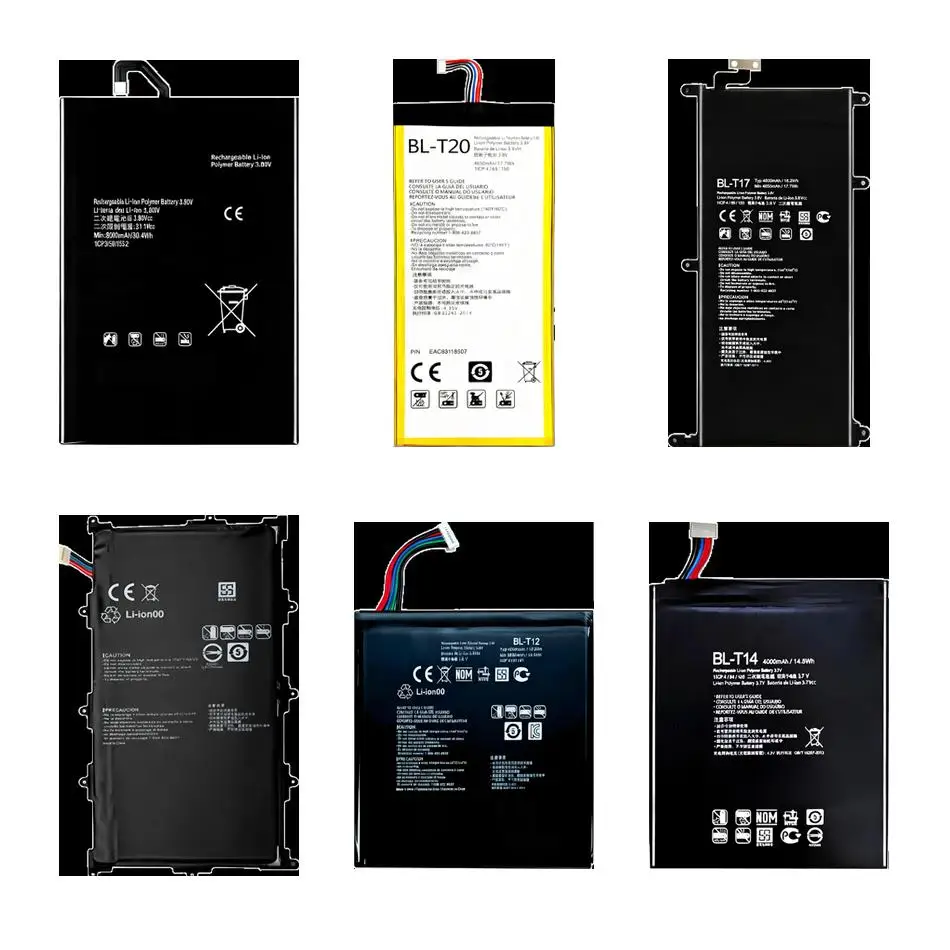 

Tablet Battery Long-Lasting Performance BL-T14 BL-T17 BL-T13 4000-8200Mah For LG G Pad 10.1" F X 5 7.0 8.0 8.3 10.1