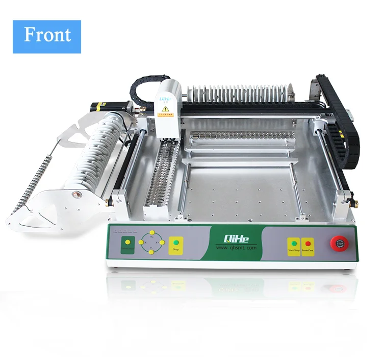 QIHE High Performance TVM802B Pick And Place Pcb Printing Smd Led Light Production Machine