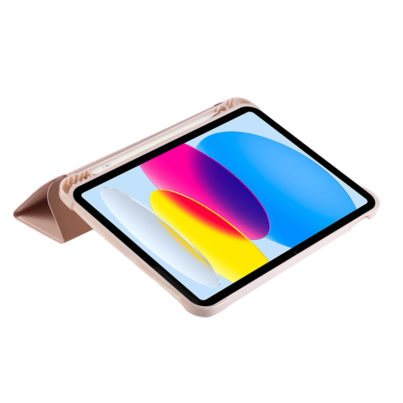 حافظة لجهاز iPad 9th Generation 2021، حافظة الجيل الثامن السابع لجهاز iPad (إصدار 20220/2019)، حافظة 10.2 بوصة مع حامل قلم