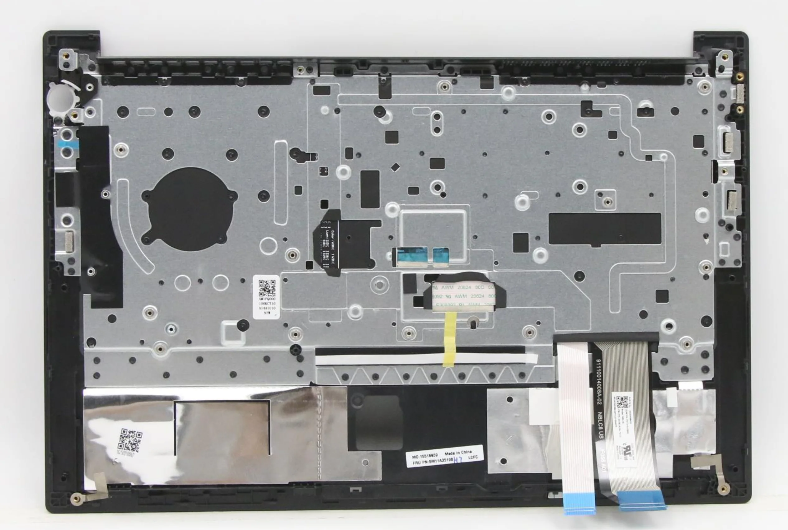 New Original for Lenovo ThinkPad E14 Gen 2 Gen 3 Gen 4 Backlight Keyboard Palmrest Cover Case with FP function 5M11A35198