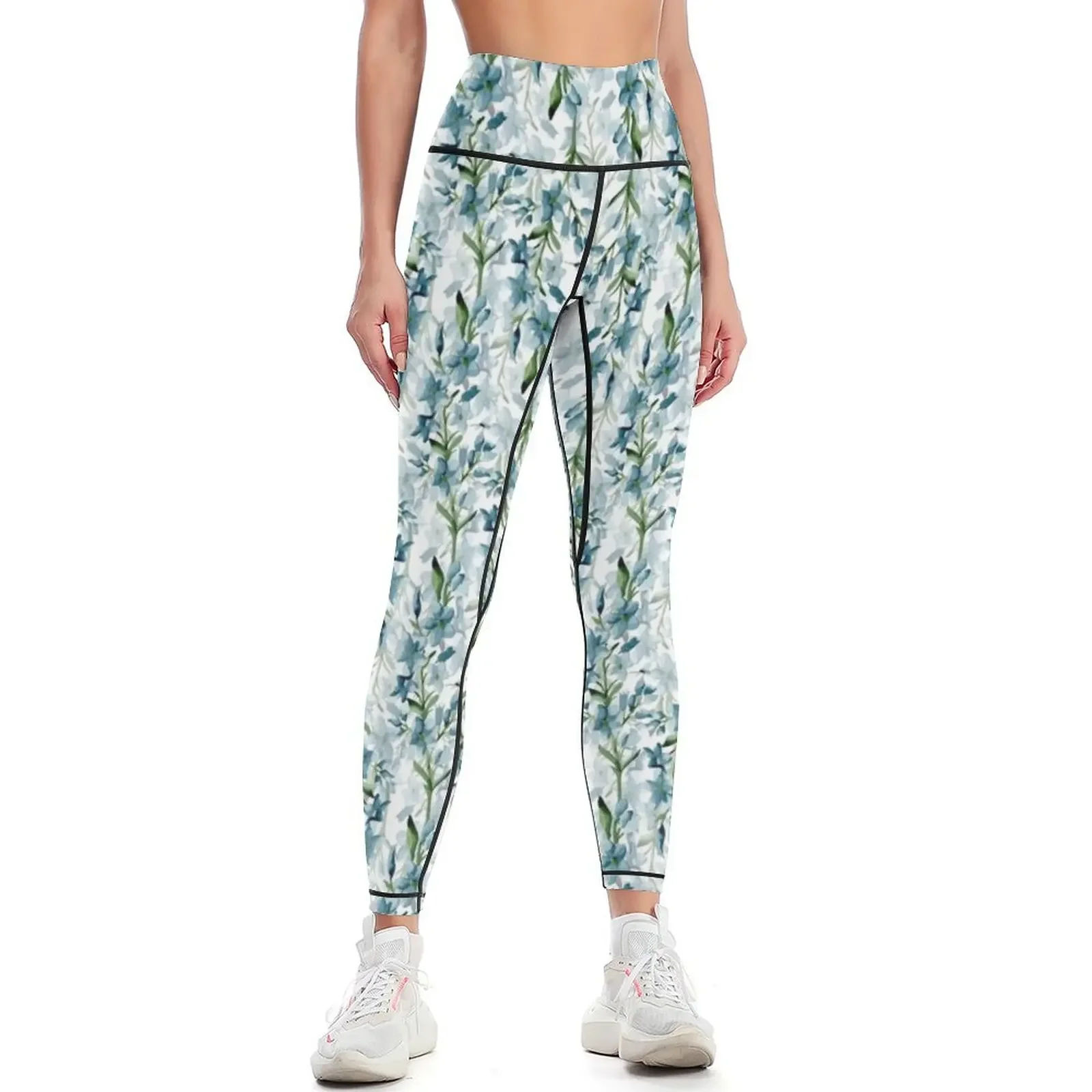 

Blue branches Leggings Sportswear woman gym gym womans workout shorts Golf wear Womens Leggings