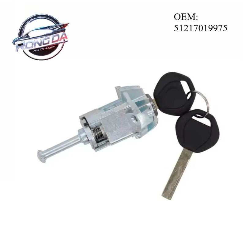 

OEM 51217019975 Brand New High Quality Front Left Driver Door Lock Cylinder Barrel With 2 Keys For BMW E46 3 Series