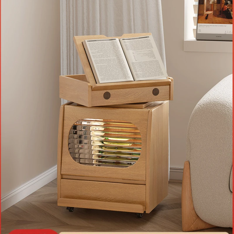 Robot corner cabinet, living room storage, small trolley, multi-functional movable side