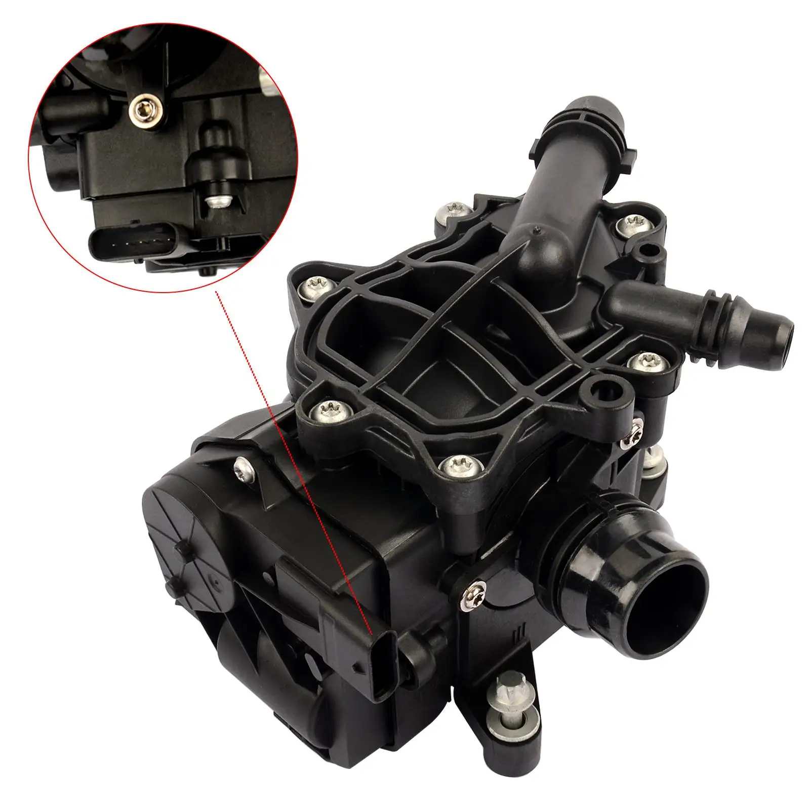 

AP03 Petrol Engine Cooling Thermostat Heat Manage Module For BMW F20 F21 F22 F30 G20 F32 G30 G32 G11 G12 X3 G01 X4 G02 B38 B48