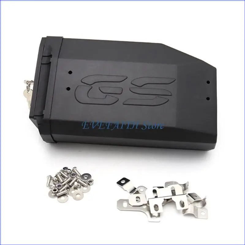 

124B Motorcycle Tool Storage Container Keyed Lock for R1200GS R1250GS Adventure Bike