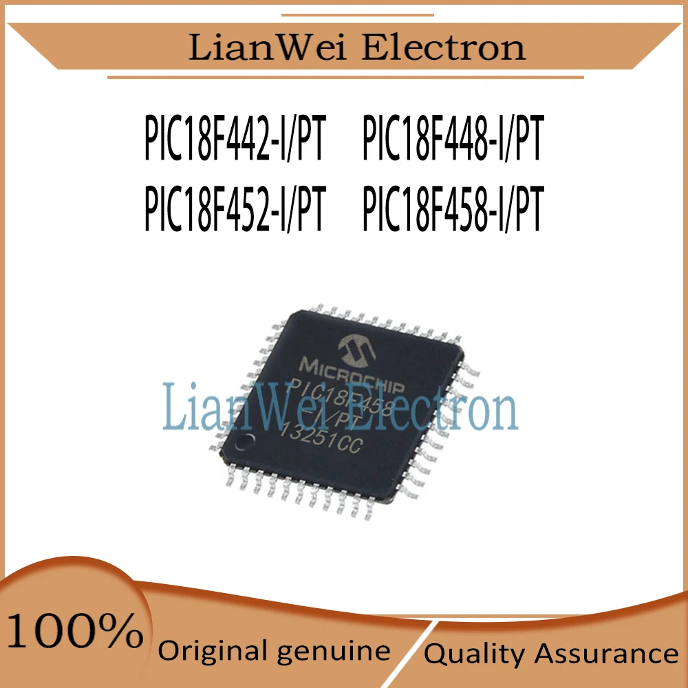 

PIC18F442-I/PT PIC18F448-I/PT PIC18F452-I/PT PIC18F458-I/PT PIC18F442 PIC18F448 PIC18F452 PIC18F458 IC MCU Chipset TQFP-44