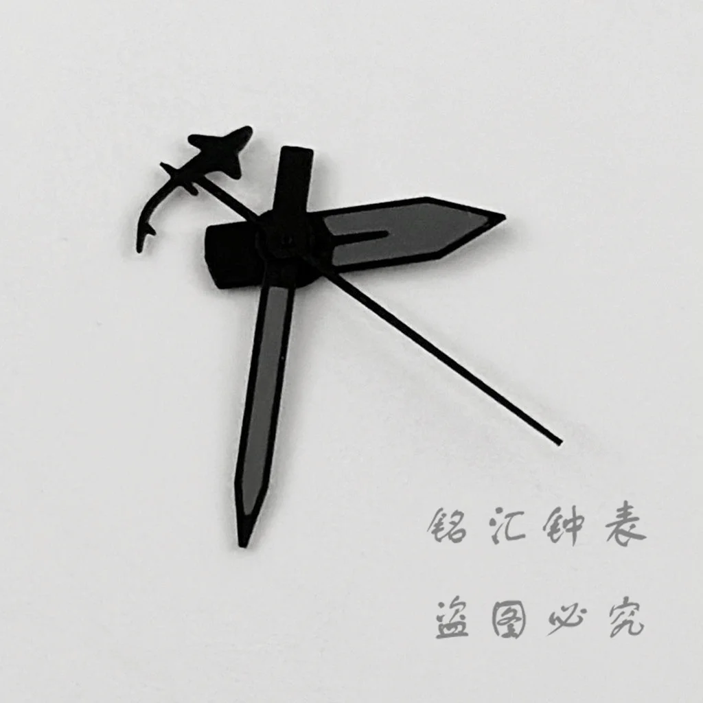 NH35 ساعة الأيدي C3 مؤشرات الساعات المضيئة القرش الأيدي الثانية أجزاء ل NH34/NH35/NH36/7S26/7S36/4R35/4R36 الحركة التلقائية