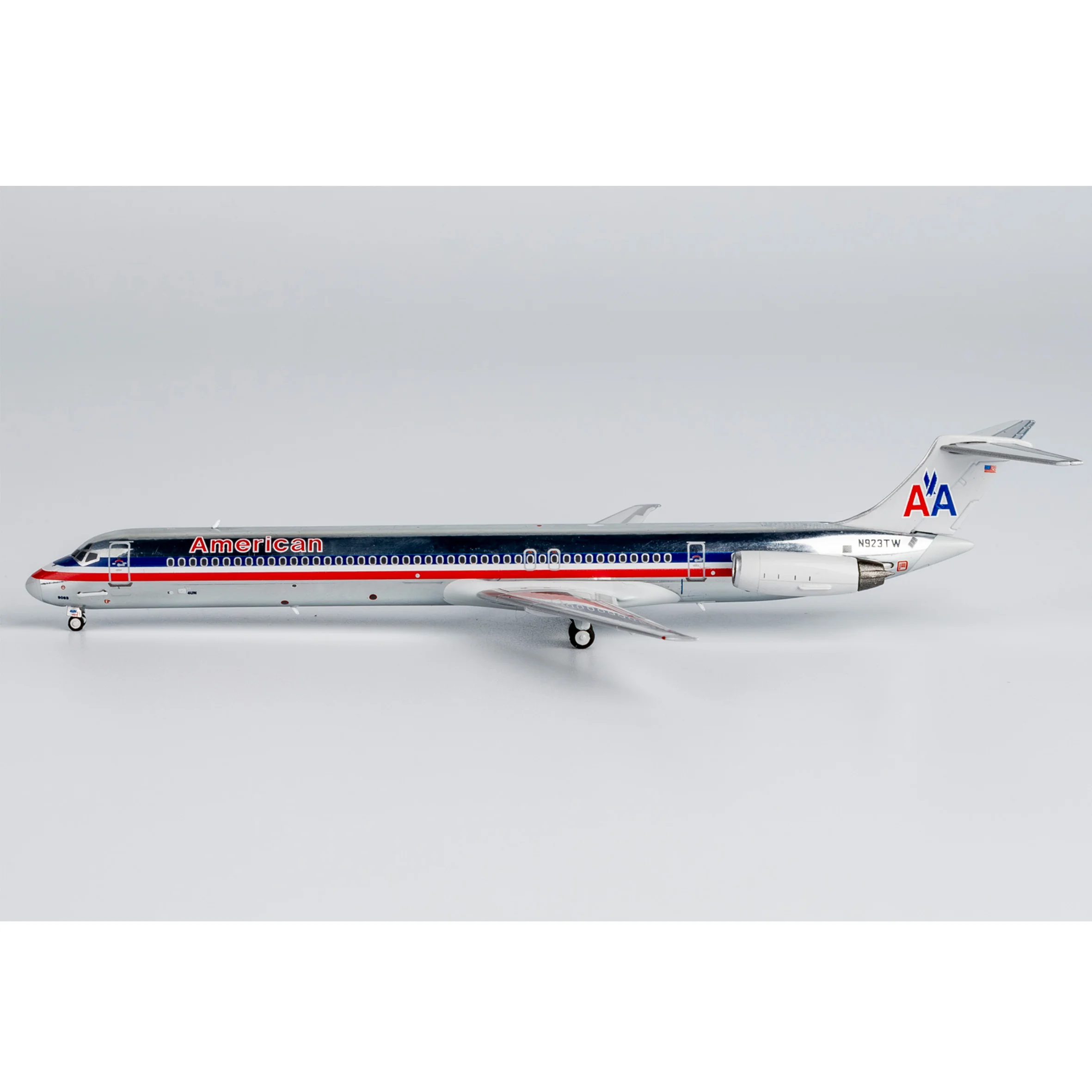 1: 400 NG 83006 US MD-82 نموذج طائرة N923TW سبيكة نموذج طائرة #3