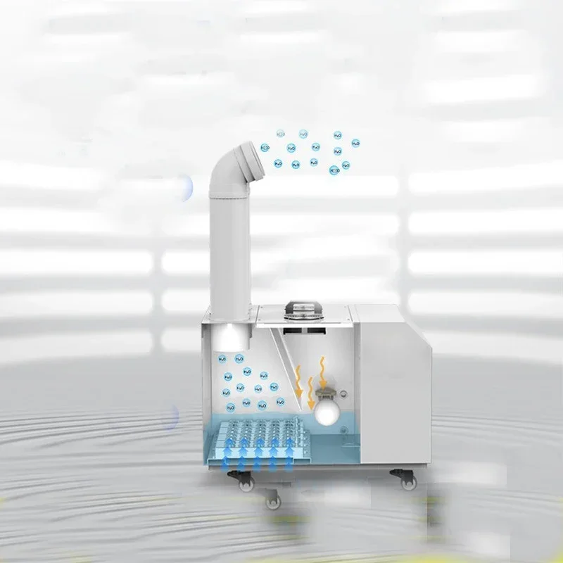 DRS-03A صناعة المرطب الناشر التجاري جهاز تكوين ضباب بالموجات فوق الصوتية التلقائي غرفة زرع الرطوبة إعداد البخاخ #2