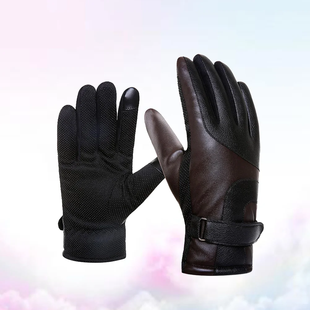 

Windproof Thicken Cycling Gloves Full Cover Screen Touch Anti-Slip Sports Gloves Outdoor Hiking Camping Fishing