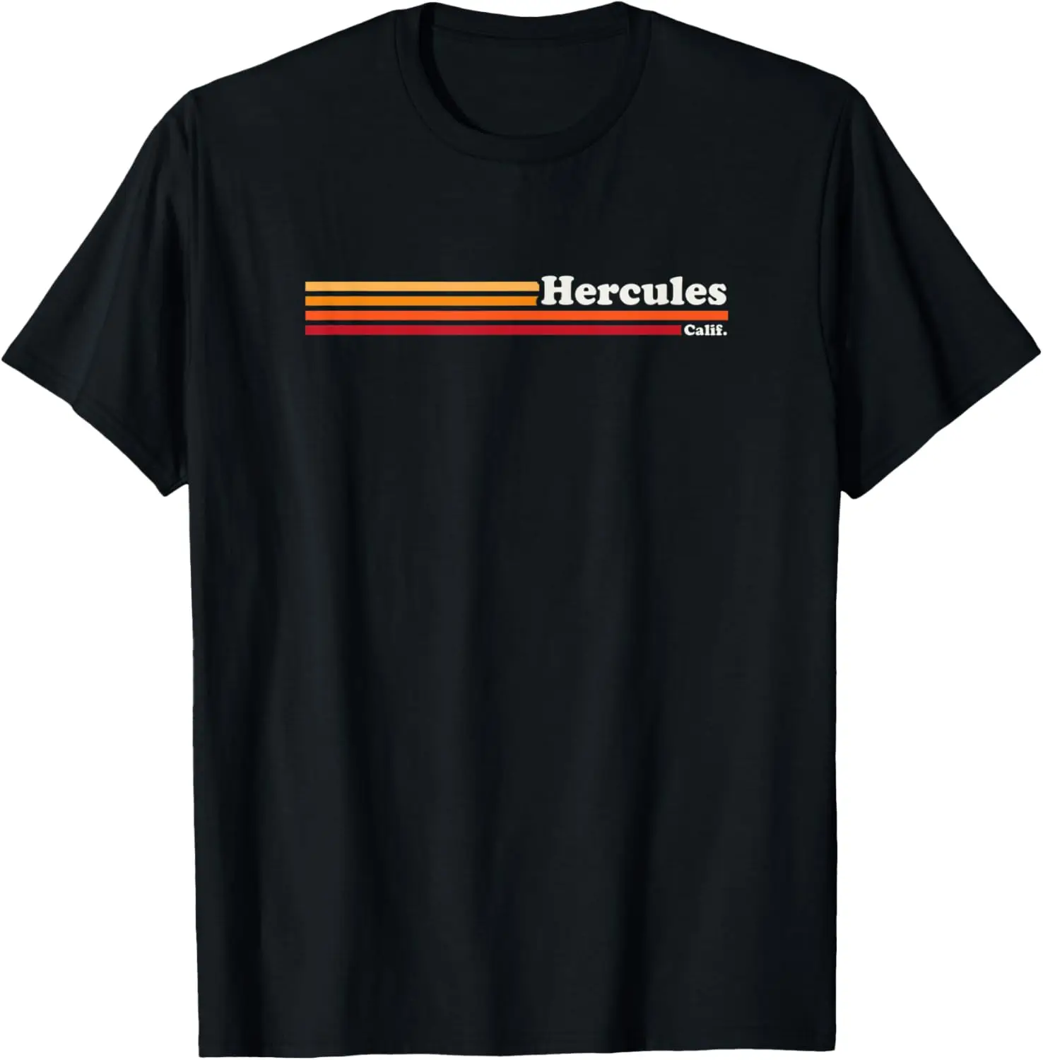 Vintage 1980s Graphic Style Hercules California T-Shirt