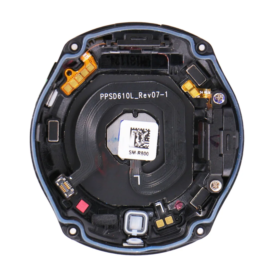 For Galaxy Watch 42 46MM SM R800 R805 R810 Battery Cover Back Housing Case Heart Rate Monitor Sensor Flex Cable