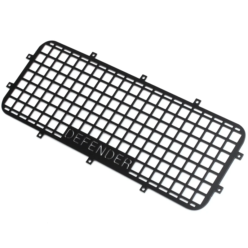 Metal Window Mesh Protective Net Light Cover Decoration For Traxxas TRX4 Defender 1/10 RC Crawler Car Upgrade Parts