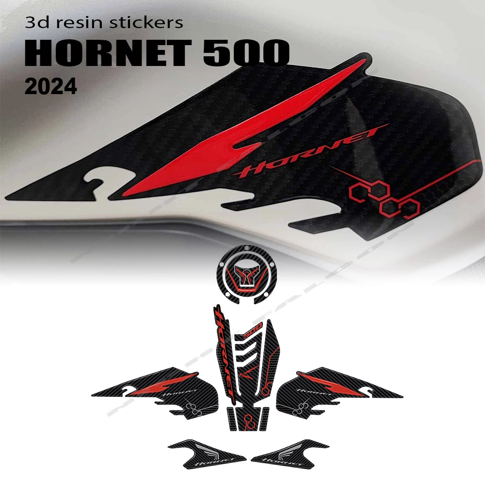 

For Honda Hornet CB500 CB 500 2024 Motorcycle Tank Protector 3D Protection Sticker Motorcycle Decal Kit