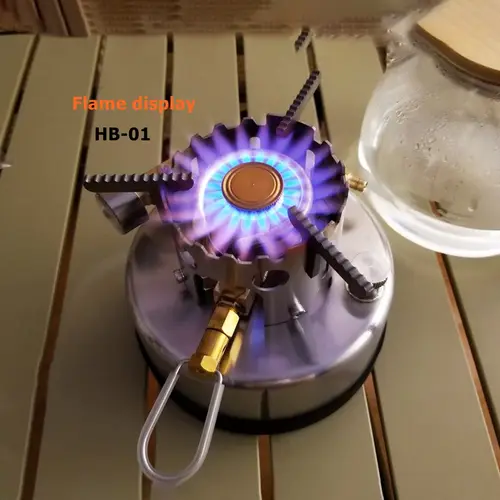 경량 화로 헤드 프레임 삼각형 스토브 랙, 프로판 고체 연료 쿠커, 야외 캠프 주방 보관 랙  Best5