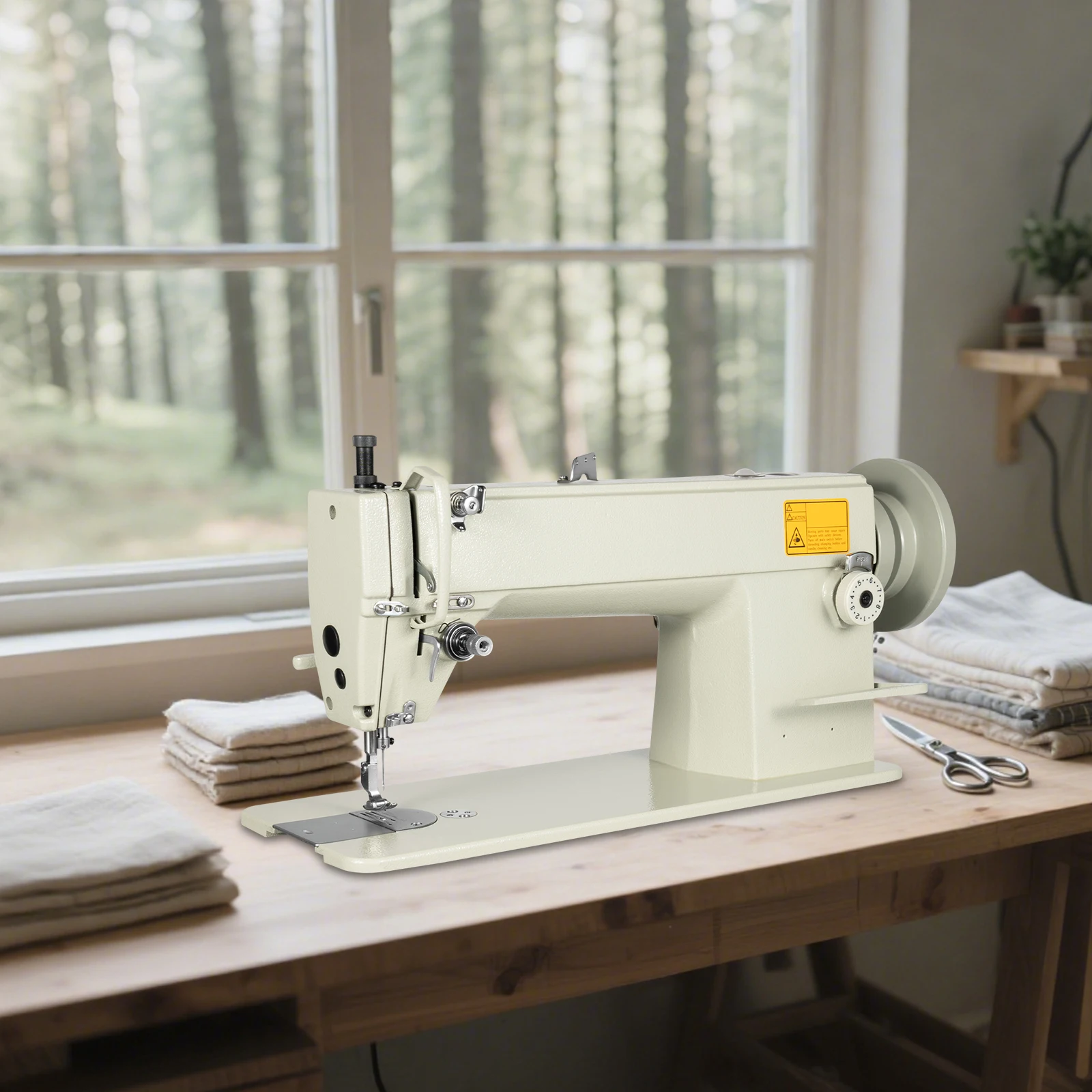 ماكينة خياطة شديدة التحمل منخفضة الضوضاء 3000SPM خياطة جلدية صناعية للنسيج السميك والقماش ورشة الملابس