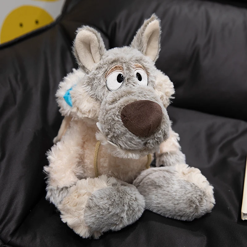 Weicher Wolf in Schafsleder Plüschtier Kreatives Gefülltes Märchenhaftes Tier Kawaii Geschenk für Halloween – Detail 7