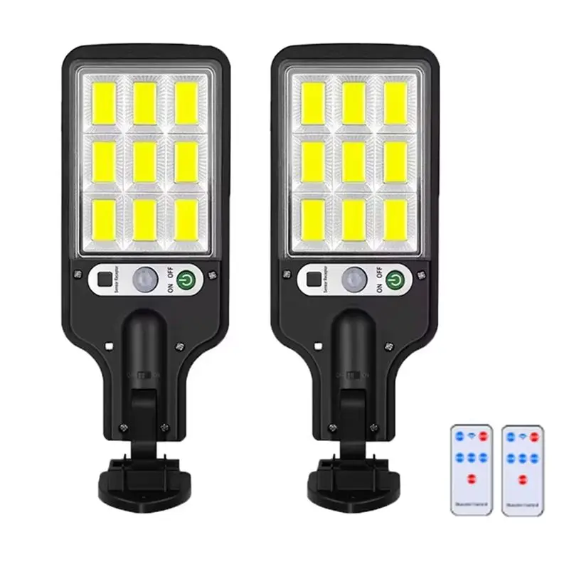 lampada-solare-di-sicurezza-pork-108-con-sensore-cob-3-modalita-di-illuminazione-impermeabile-per-esterni-con-telecomando