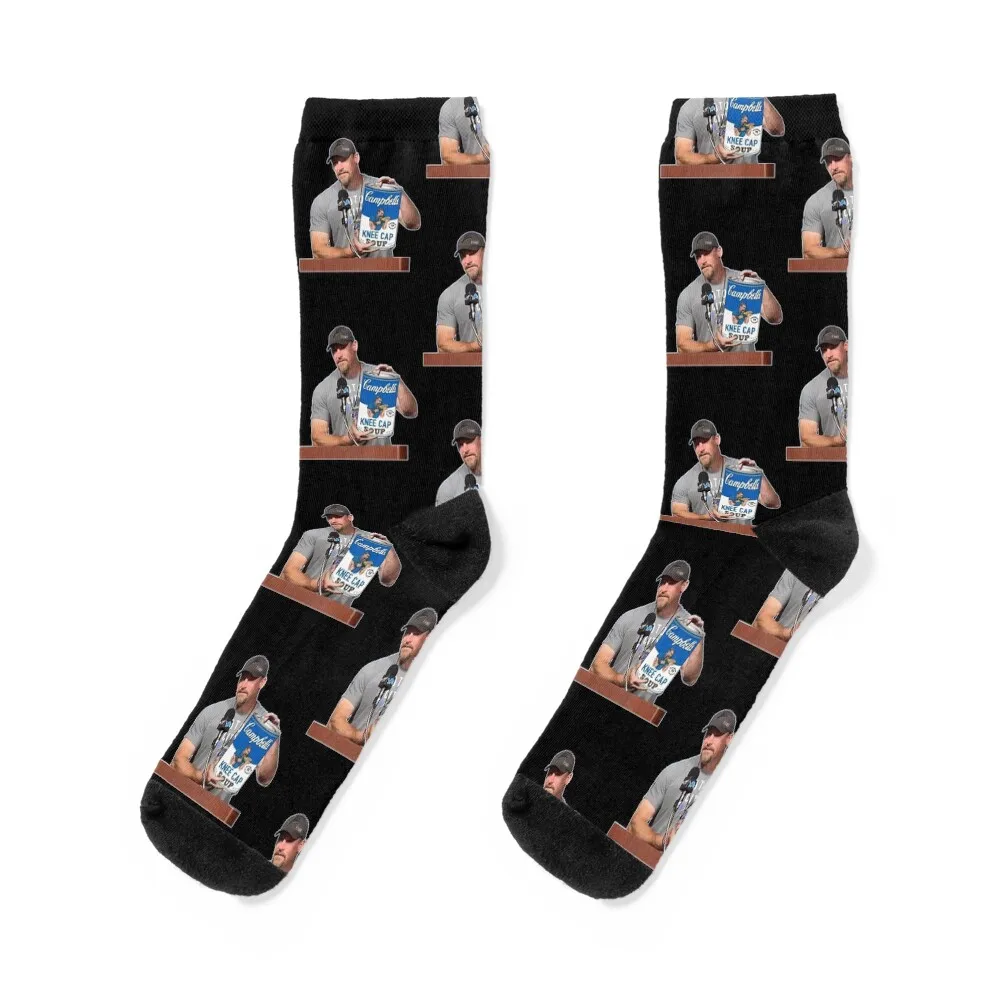 

Funny Dan Campbell Knee Cap Socks short basketball cotton sports and leisure Socks For Girls Men's
