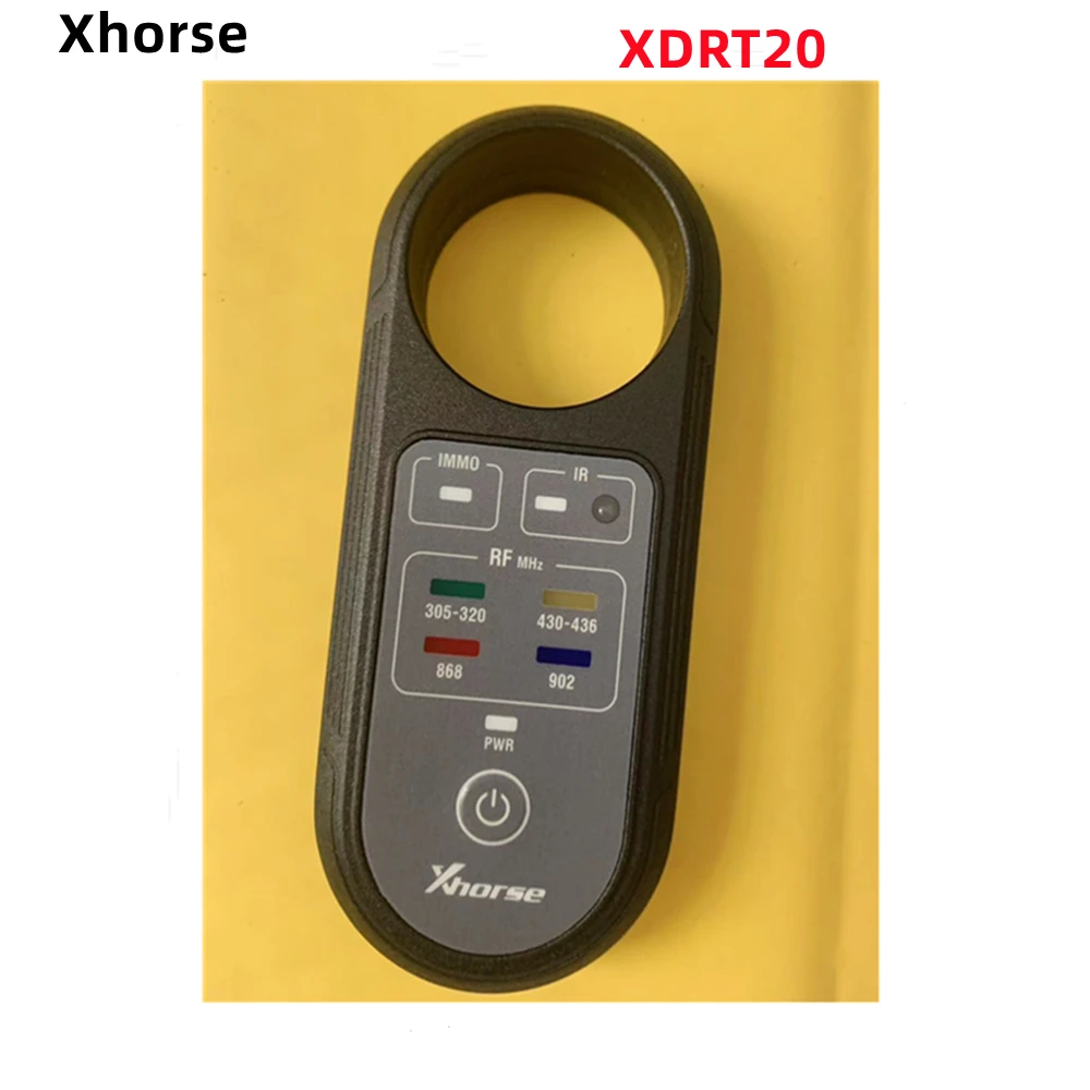 

Xhorse XDRT20 Remote Frequency Tester V2 Support 315Mhz, XDRT20 433Mhz, 868Mhz, 902Mhz 1PCS/SET