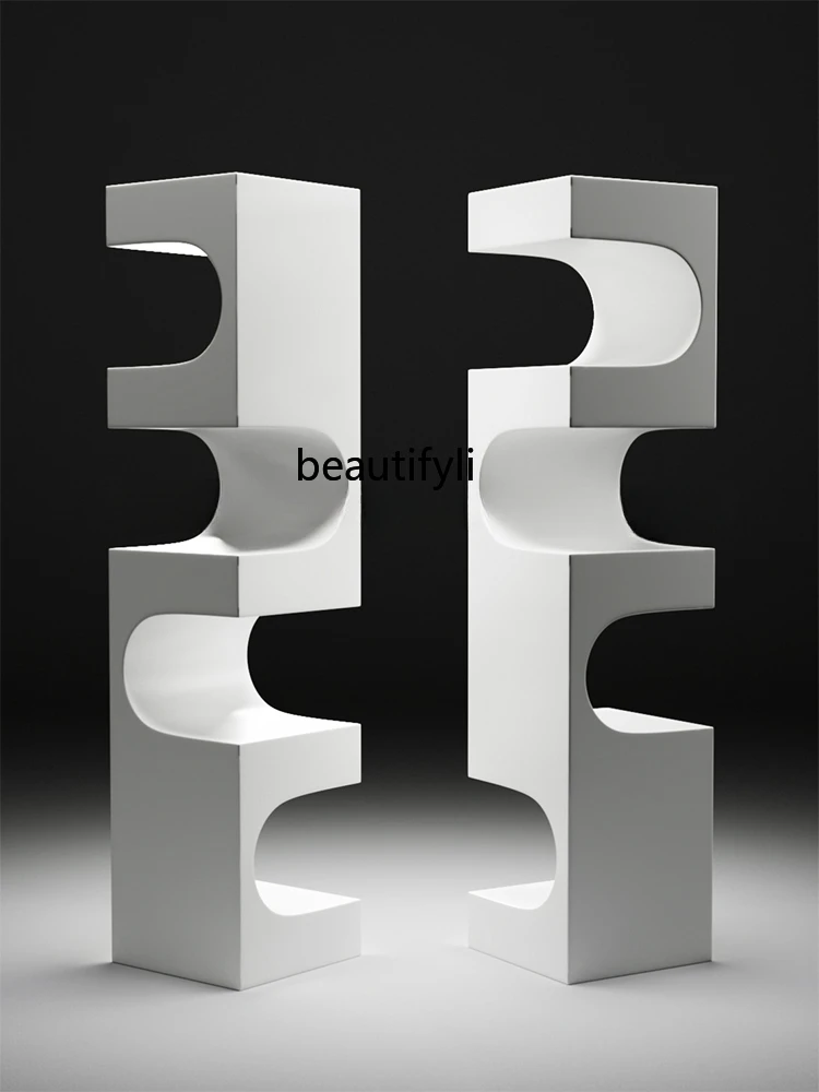 Customized Abstract Sculpture Creative Decoration Art Ornament Floor Window Display Decoration Props Support Customized Size