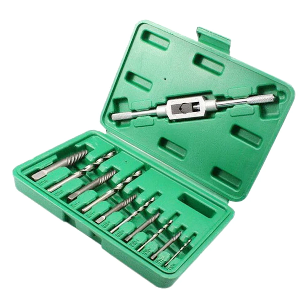 

1 Bolt Extractor Kit 3mm 10mm Screw Remover Durable Home Repair Professional Stripped Damaged Removal Tool Plumbing Garden Tools