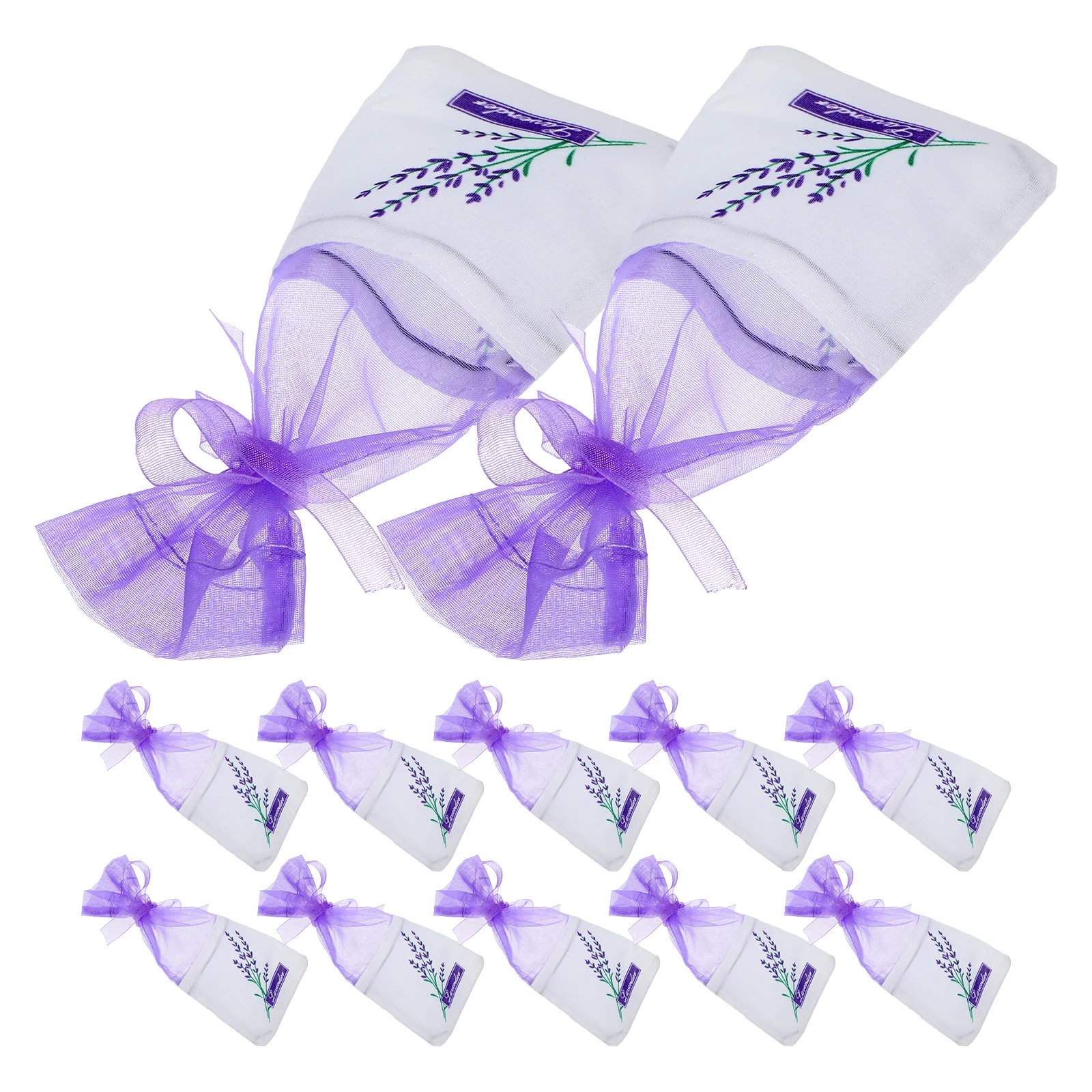 25 Pcs Lavender Air Freshener Vanity Drawers Wedding Favor Bags Empty Deodorising Sachet Small Gift Vanilla Perfume