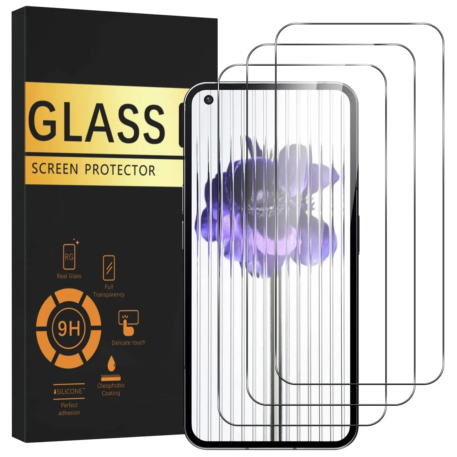 

3pcs Tempered Glass Screen Protectors For Redmi 11/Redmi 11A/Redmi 11 Prime 5G Glass Film