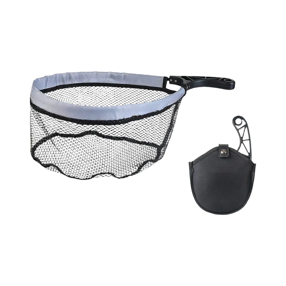 Foldable Fishing Landing Net with Telescopic Handle and Carry Bag for Anglers Seeking Compact Lightweight Gear