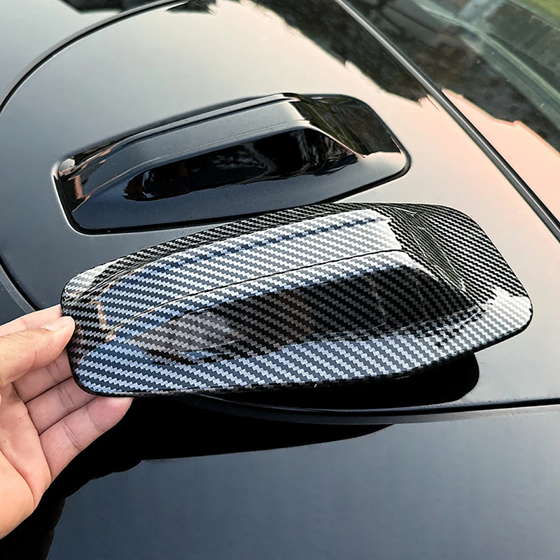 

Наклейка-декор для BMW 5 серии i5 G60 2024: накладка на антенну в виде плавника акулы, карбоновый цвет, для украшения капота, аксессуар для экстерьера автомобиля