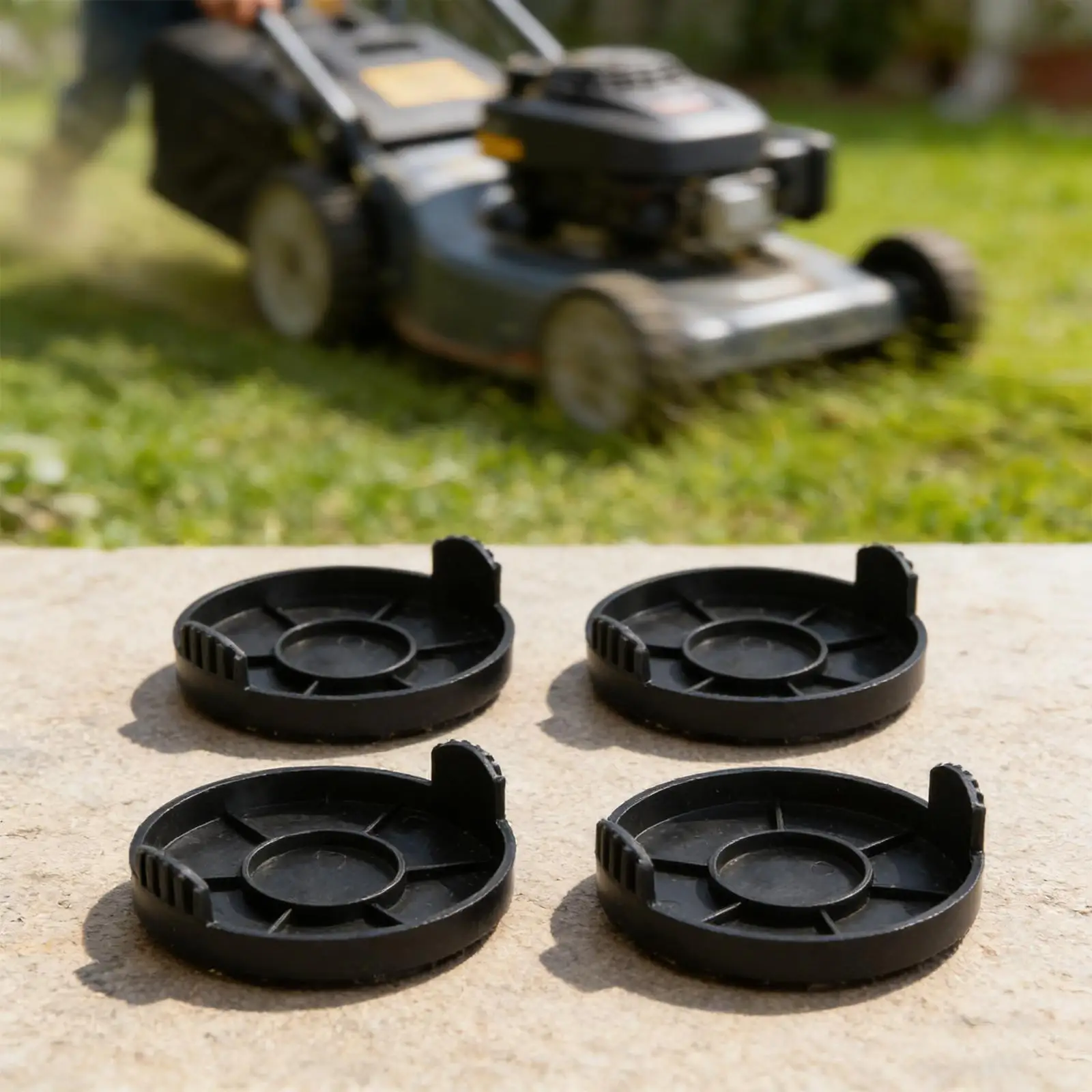 Garden Outdoor Lawn Mower Accessory Brushcutter Top Craft Cap Cost-effective Replacement Perfect Fit Dimensions