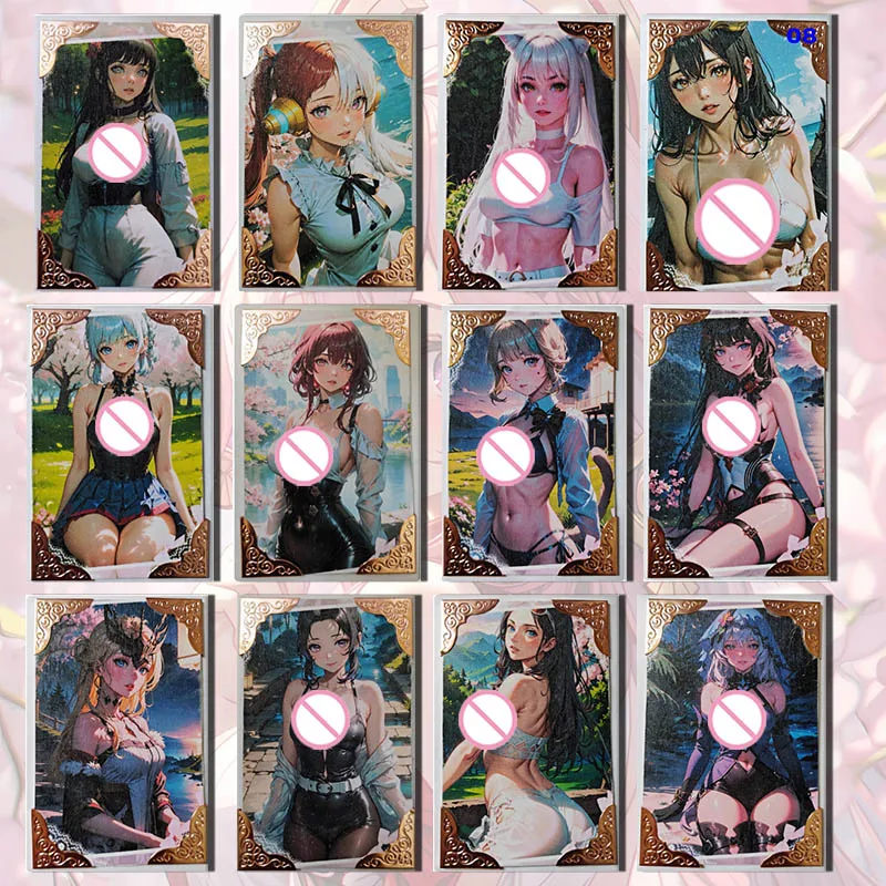 Goddess Story Rose Island ACG card UTA Kafka Kochou Shinobu Kitagawa Marin Boa Hancock boy Toy collection Birthday  gifts