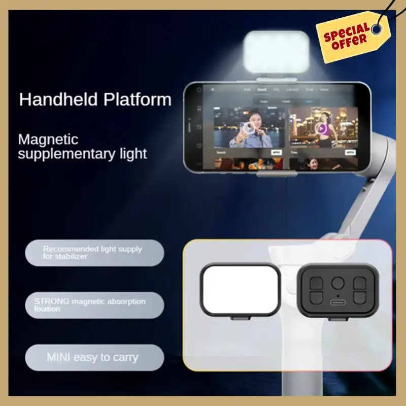 Stabile Leistung – 1 Set ABS für DJI Feiyu Mini Multifunktions-Schönheitslicht, Außenaufnahmen, Live-Licht