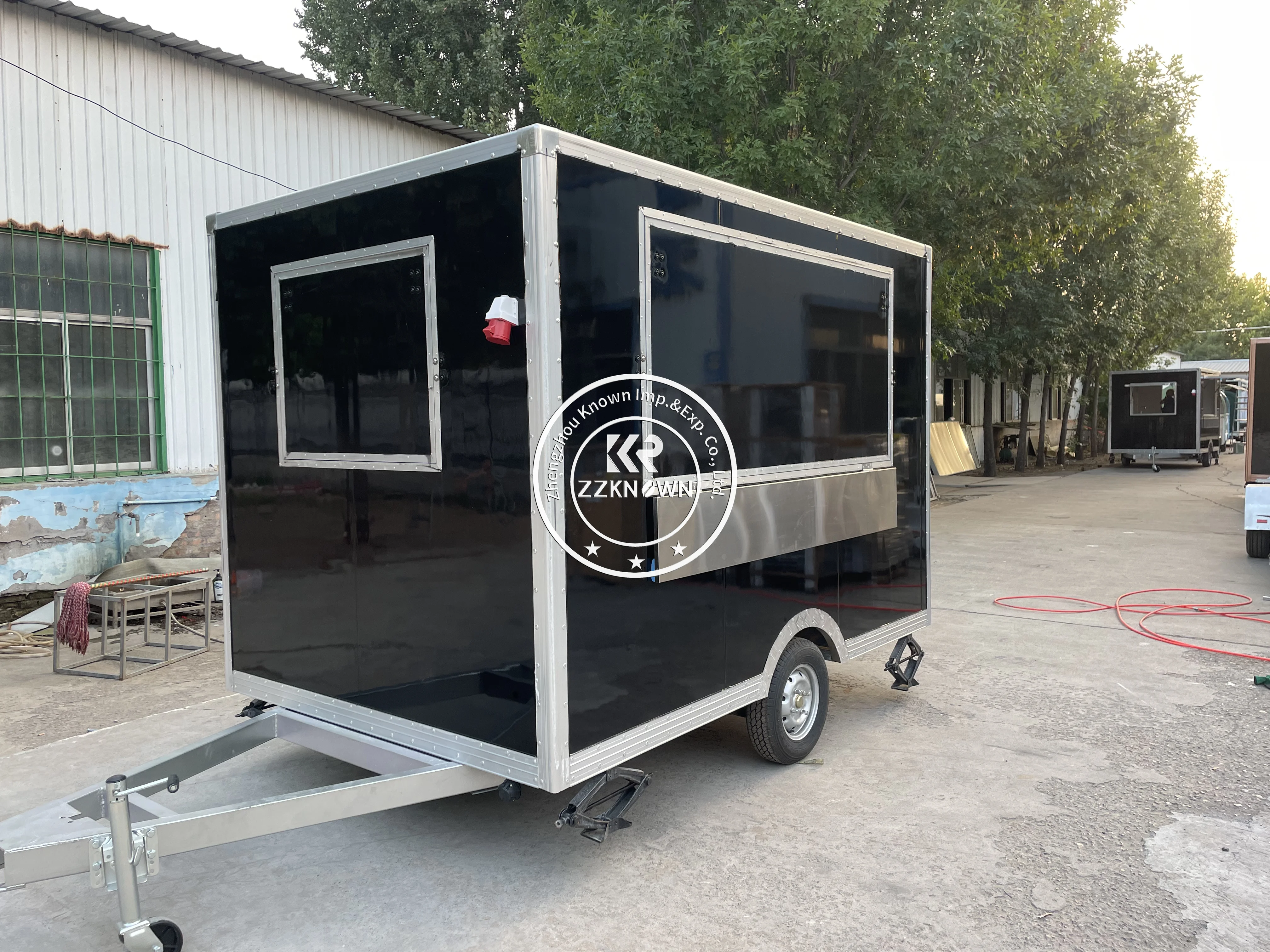 Rimorchio per alimenti DOT per concessione all'aperto Scatola per taco Rimorchio per pizza Rimorchio per camion per alimenti per barbecue per gelato Approvato negli Stati Uniti