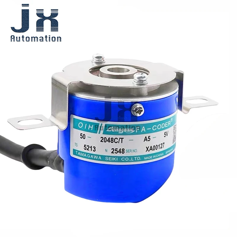 TAMAGAWA TS5213N2548 Rotary Encoder OIH50‑2048C/T‑A5‑5V 5V Hollow Shaft FA‑CODER Encoder Elevator Spare Parts
