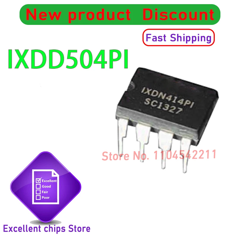 

10PCS!!! NEW Original IXDD504PI DIP-8 In Stock