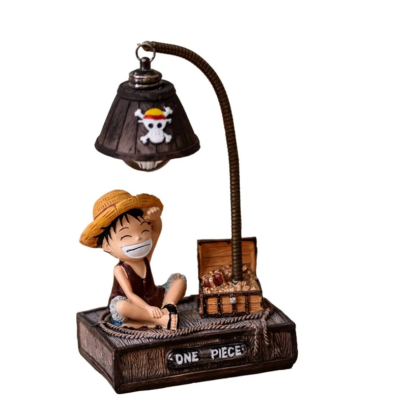 One Piece Anime Night Light Tony Tony Chopper Desktop Ornament Resin Decorative Lamp For Bedroom Office Birthday Gift view 6
