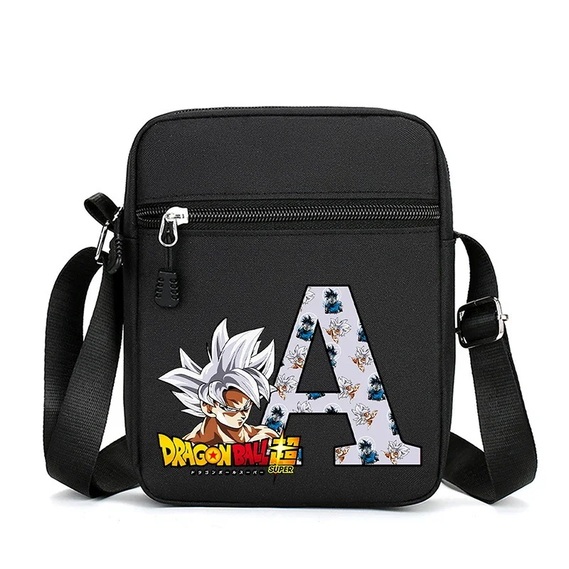 Dragon Ball Super Goku Cartoon Brief Schoudertas voor Mannen Anime Crossbody Tassen Bosy Meisjes Canvas Vierkant Vrouwen Reizen Sport Cadeau
