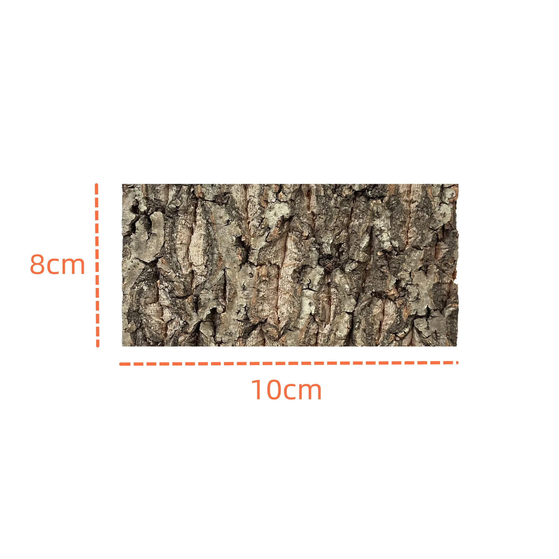 

Cork Bark Tree Bark Hue Natural Climbing Surface for Reptile Tank Decor Fish Tank Background Aquarium Wall Terrarium