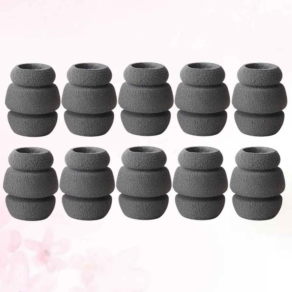 10Pcs Tattoo Machine Handle Cover Sponge Grip Damping Anti-Vibration Lightweight Easy Storage Carry Comfortable Flexible Safe
