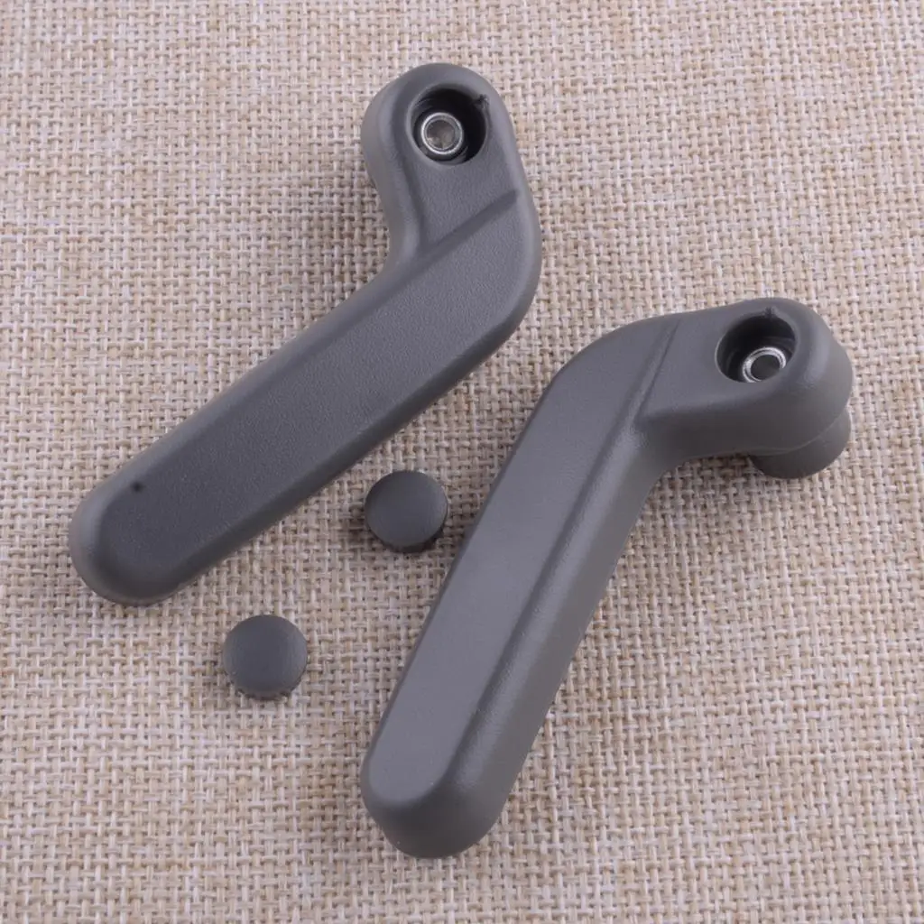 2Pcs Grey Car Top Roof Lock Handle 85265-SR2-000ZA Fit for Honda Civic Del-Sol 1993 1994 1995 1996 1997 85215-SR2-000ZA