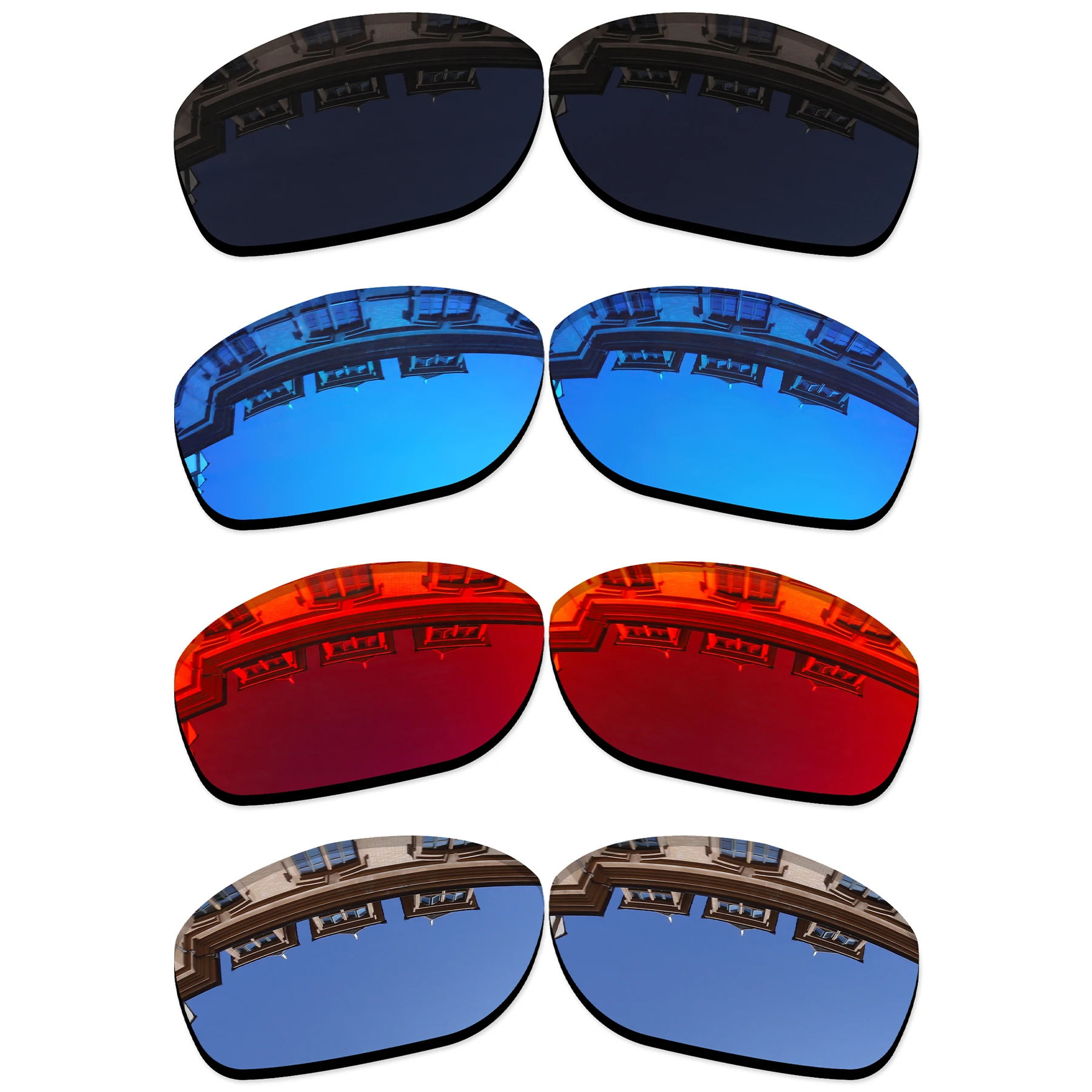 Vonxyz lentes de substituição para oakley pit bull, lentes polarizadas para substituição, 20 + opções de cores