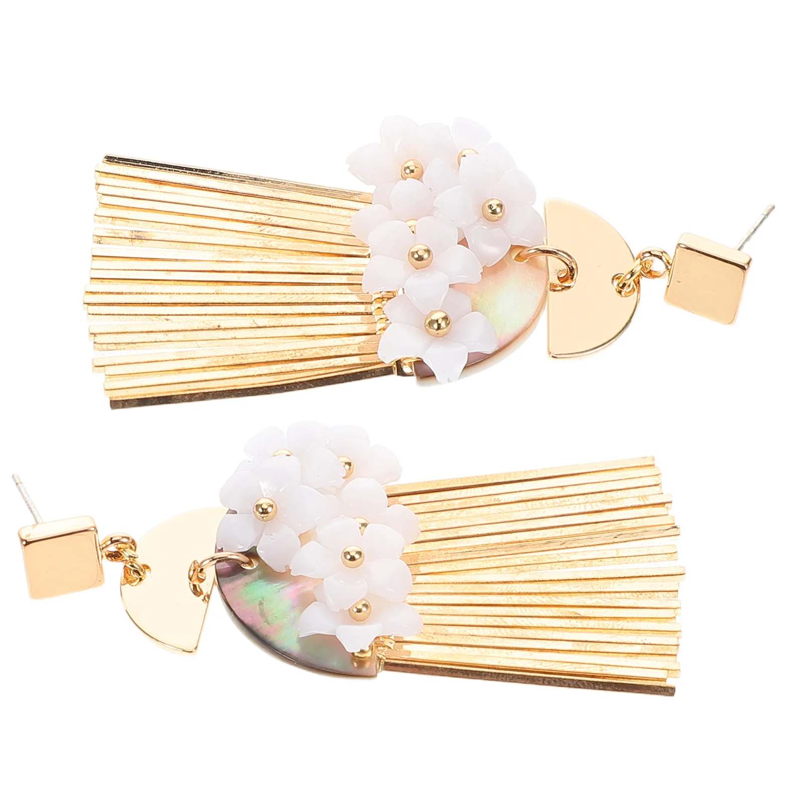 

1Pair Chinese Style Tassel Earrings Vintage Elegant Dangle Jewelry Women Trendy Ethnic Accessories Minimalist Earrings Stud