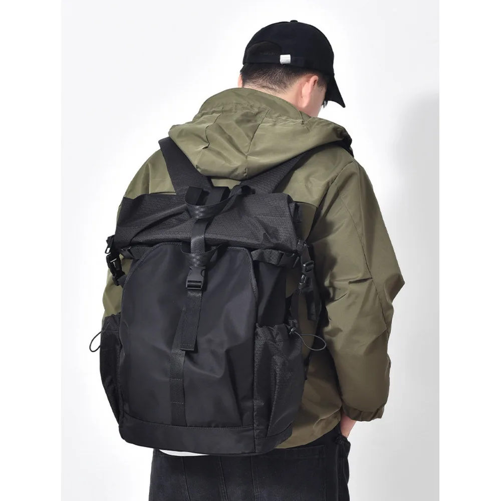 Zaino da viaggio funzionale, sportivo, da ciclismo, casual, alla moda, per studenti universitari, per computer, da uomo_voghion.com