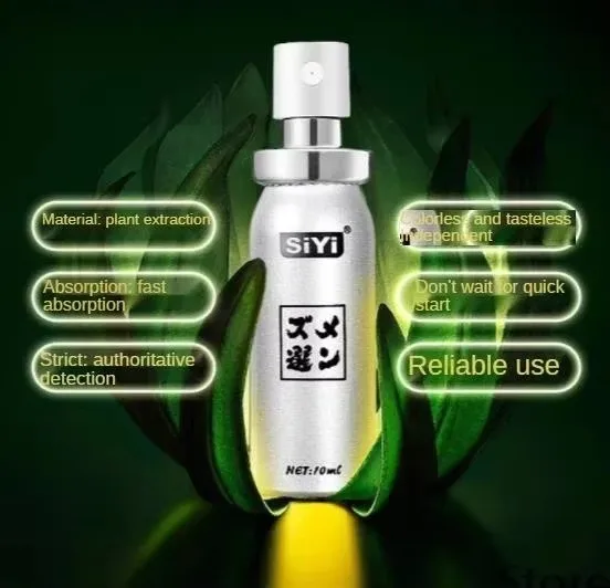 1 PCS Sex Delay Spray for Men Effective Delay Ejaculation Long Time Sexual Spray Male Erection Lubricants Sex Products SIYI