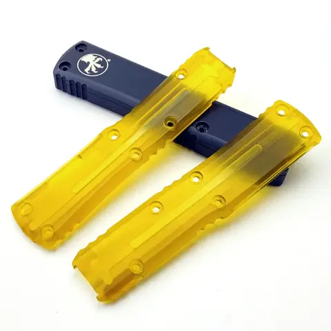 Échelles Microtech UTX-85 démontées OTF, pièces et accessoires pour couteaux à manche en acrylique